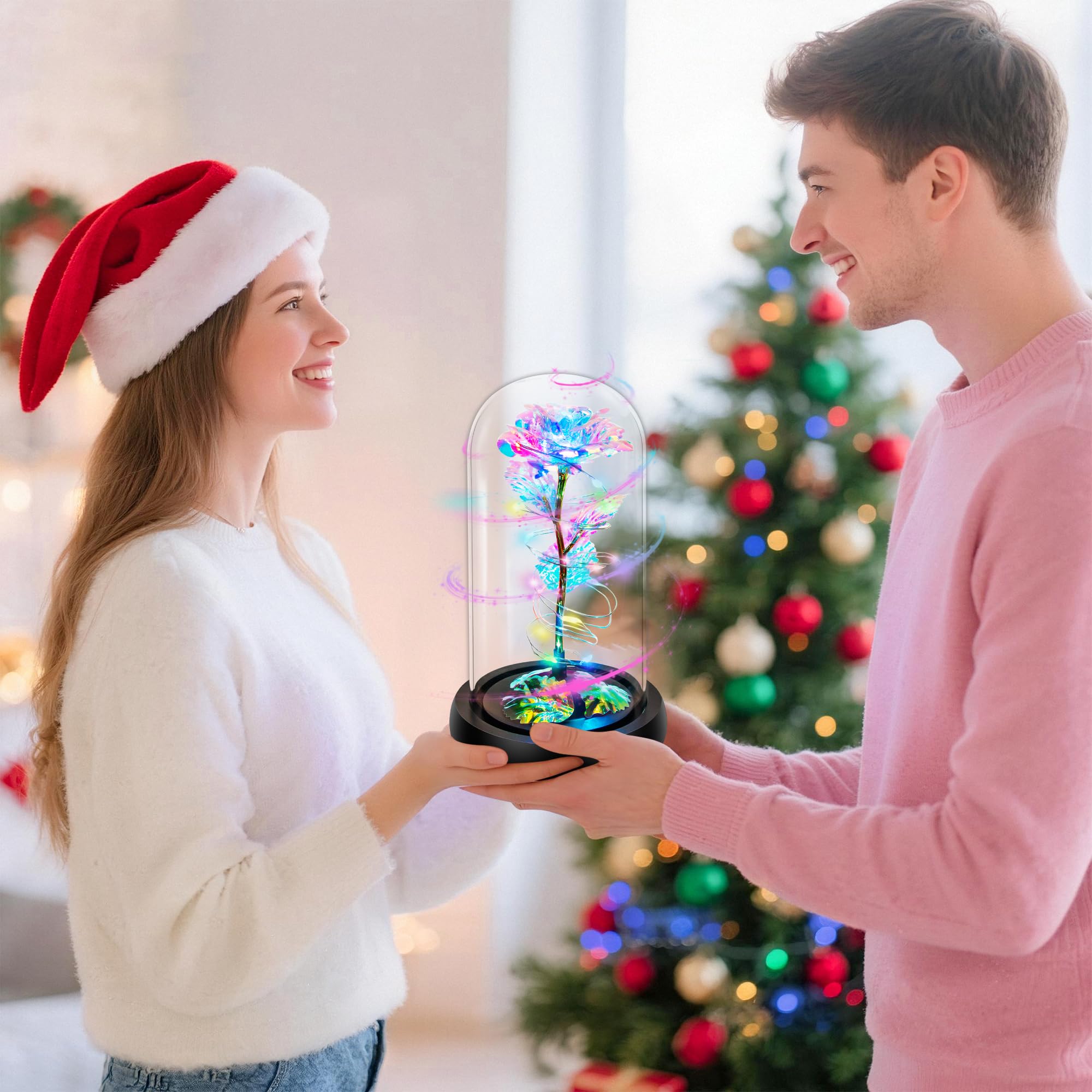 Childom éclairage LED multicolore créant ambiance chaleureuse et romantique