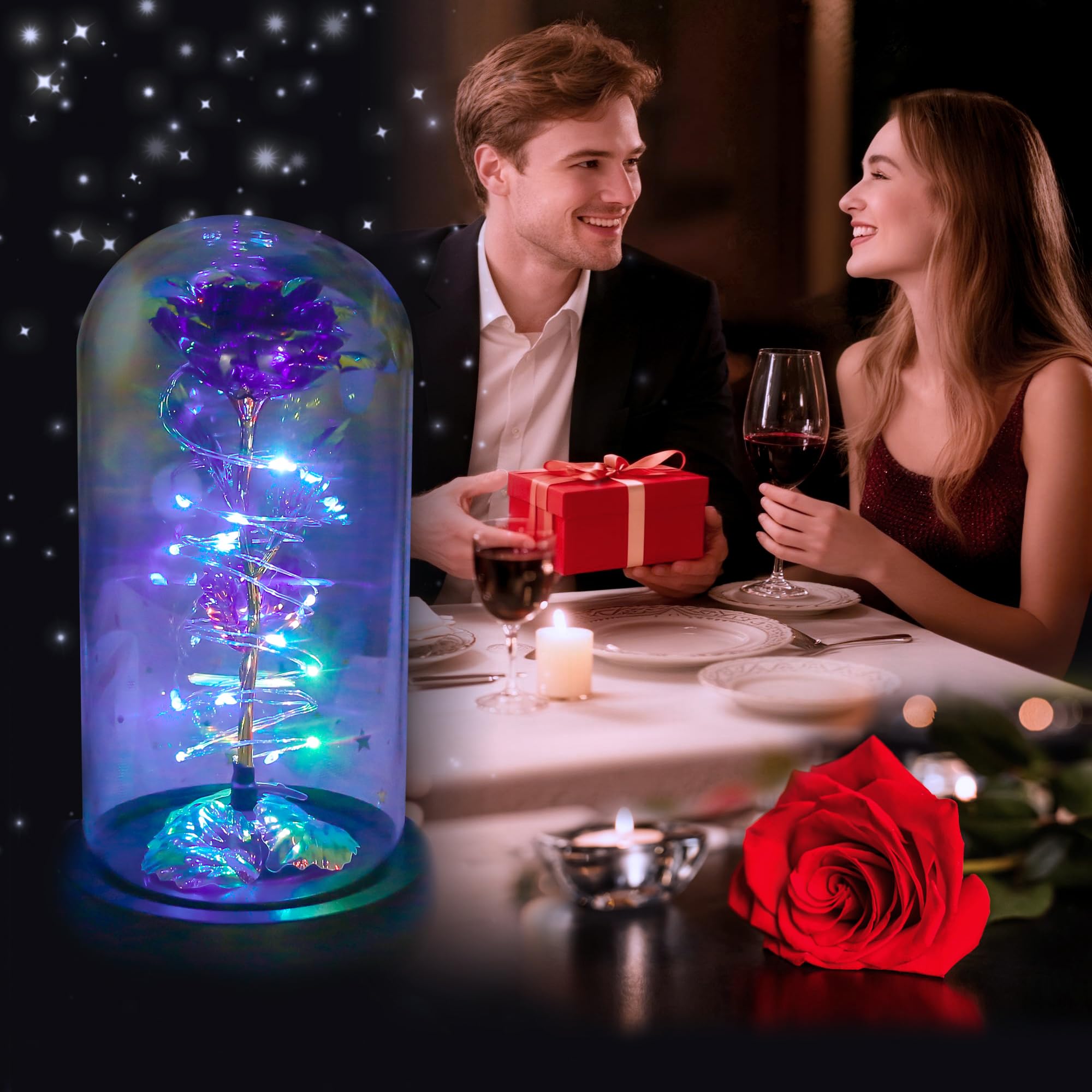 Childom gros plan sur la rose pourpre montrant détail et raffinement