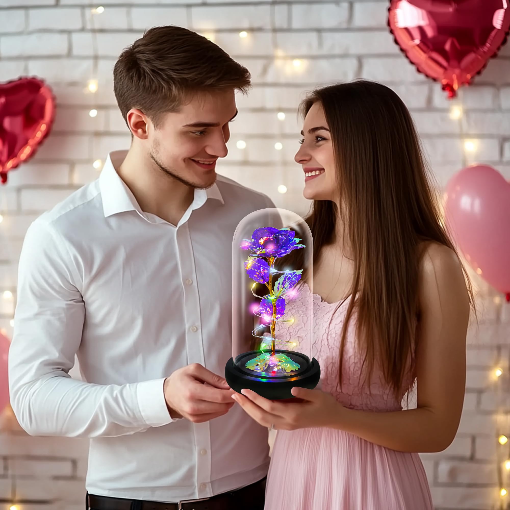 Childom éclairage changeant démontrant reflets colorés et effet romantique