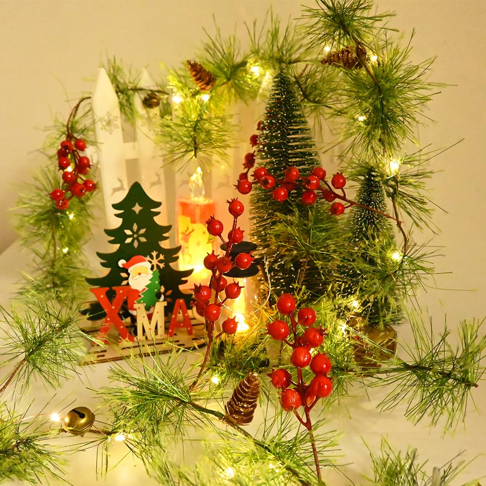ChiRee guirlande décorant table de Noël apportant lumière et décoration riche