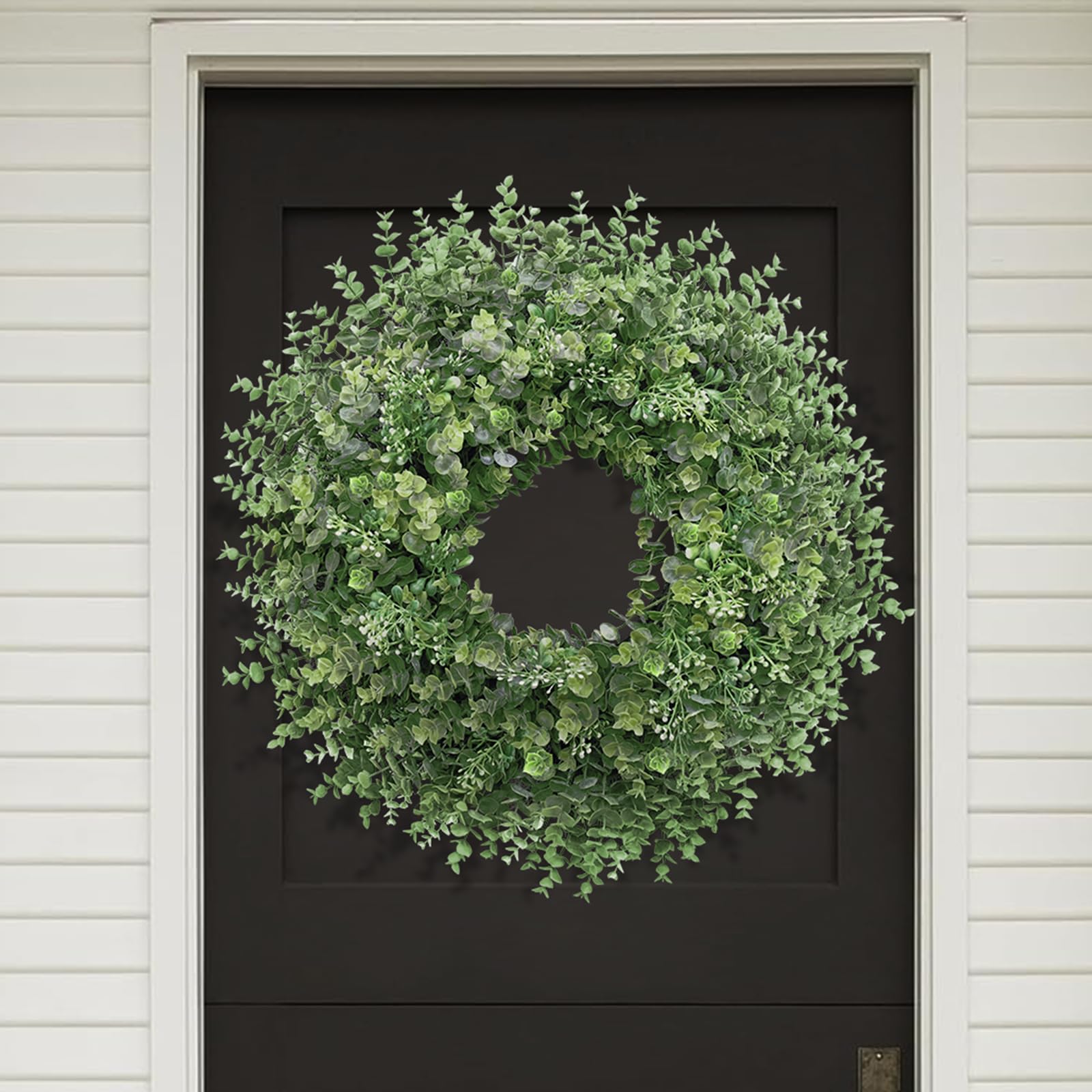 Chiyinbao couronne sur véranda crée décoration extérieure accueillante