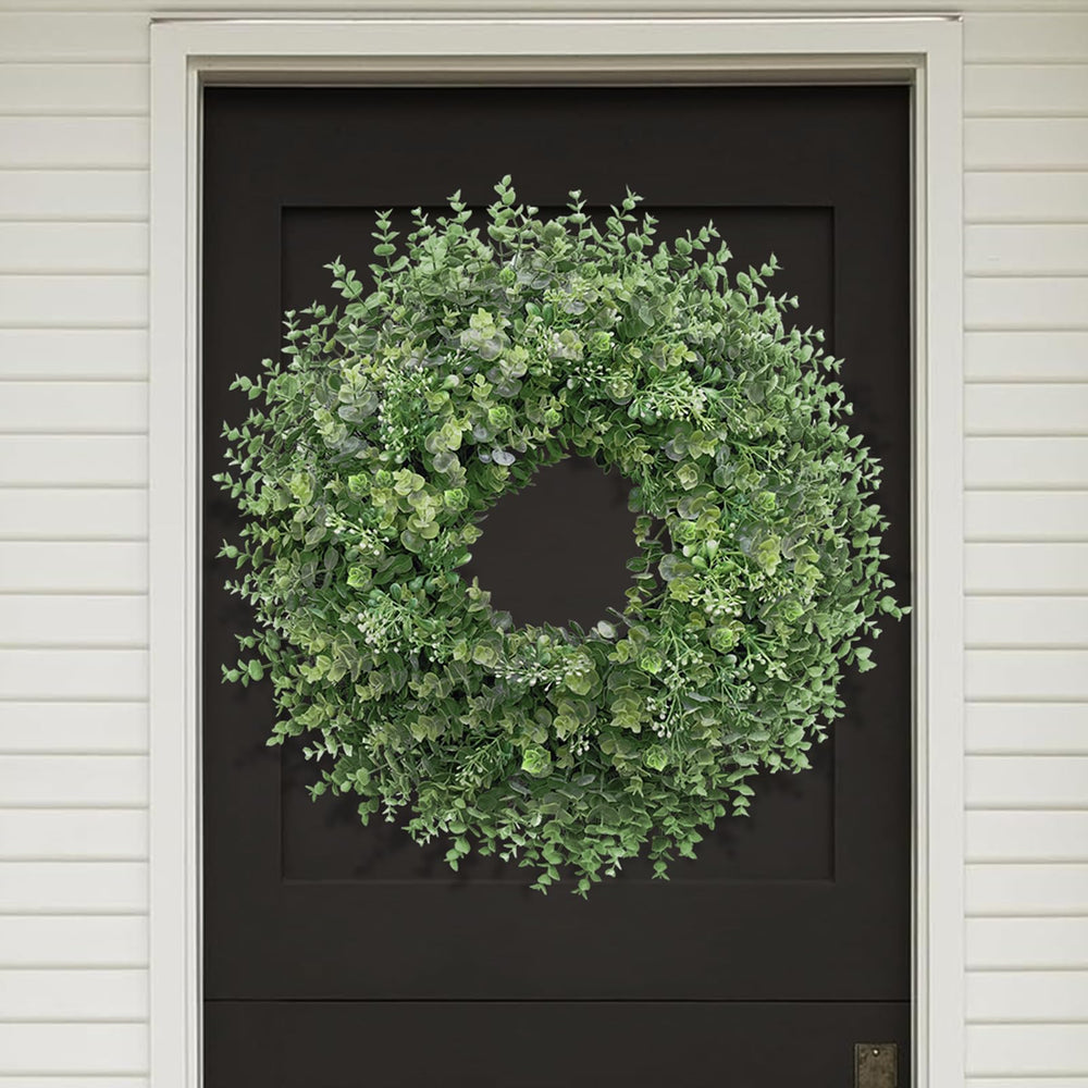 Chiyinbao couronne sur véranda crée décoration extérieure accueillante