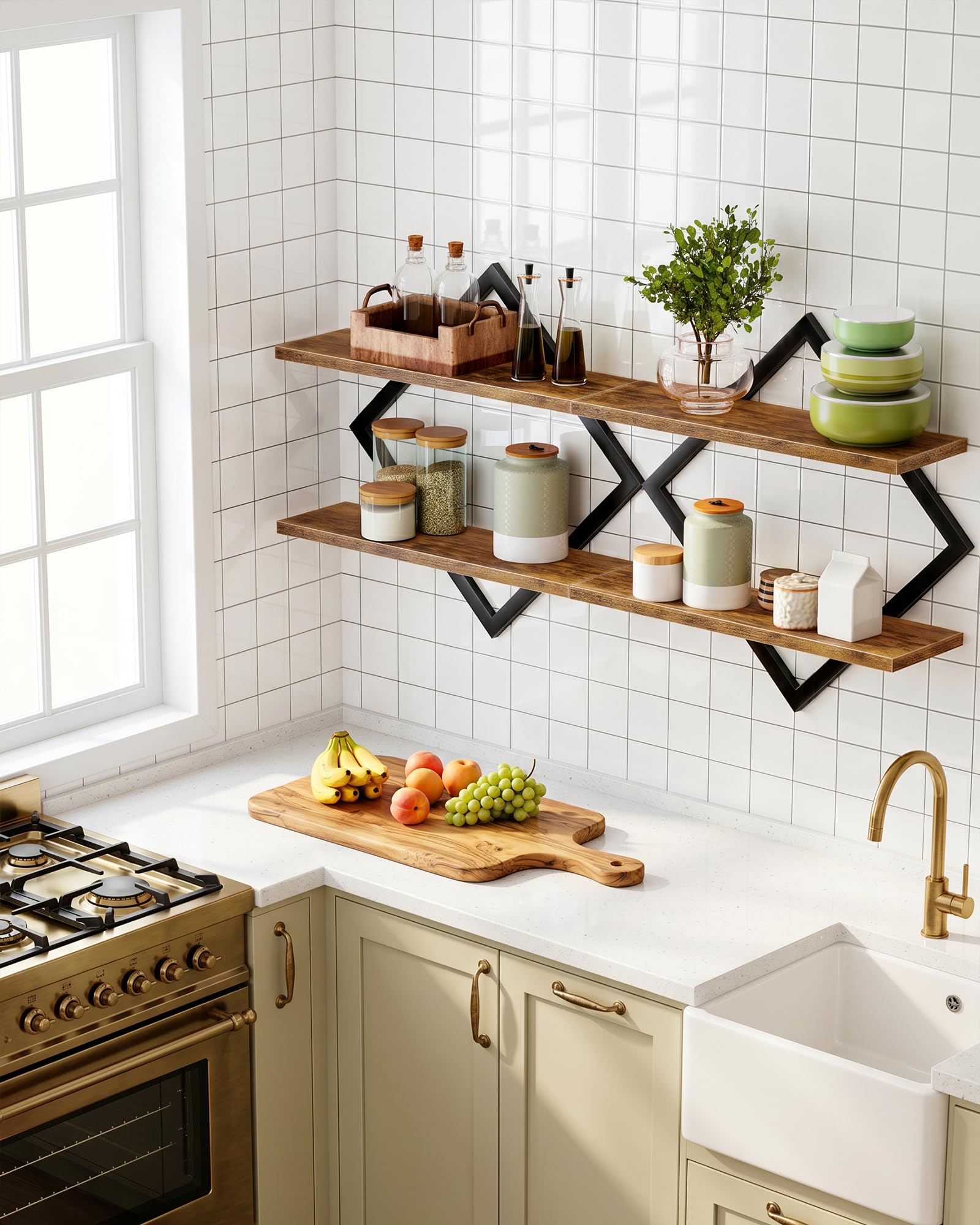 CHOEZON gros plan trou en gourde et vis, montage stable garanti