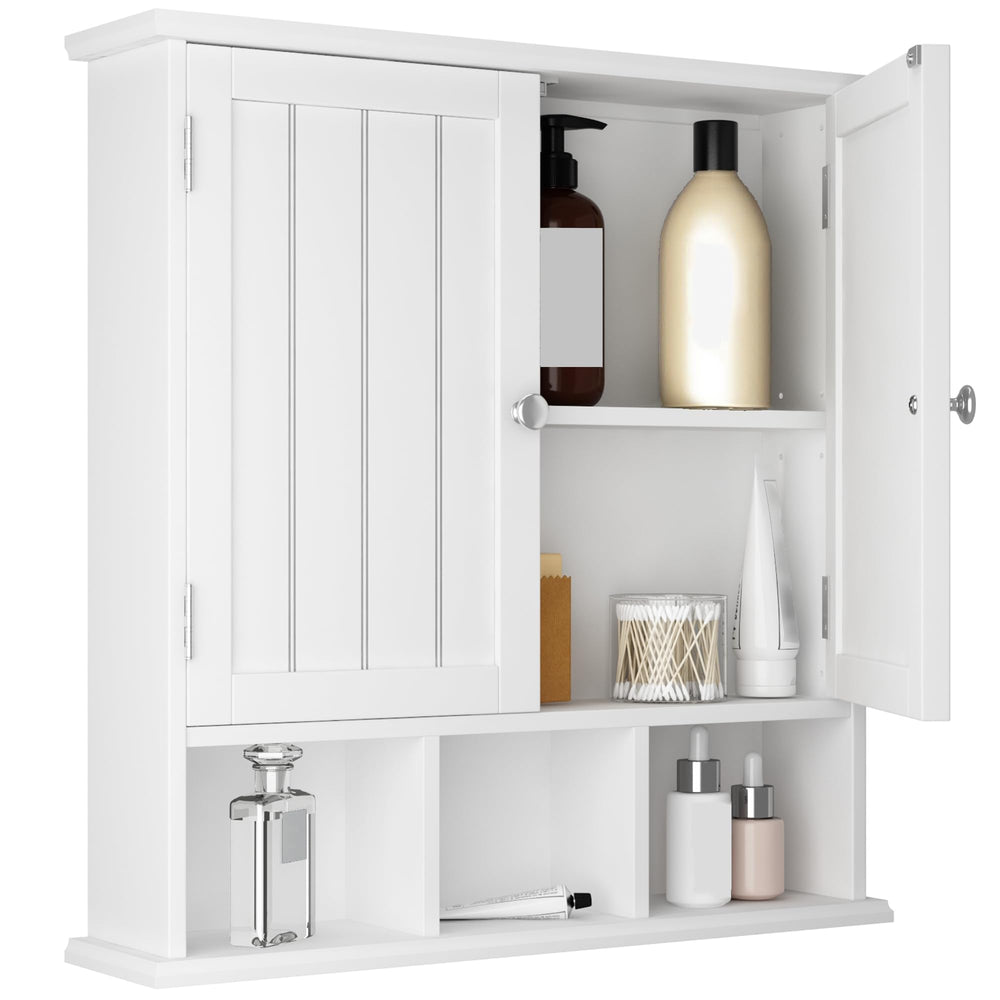 ChooChoo armoire murale face fermée et portes visibles pour rangement soigné