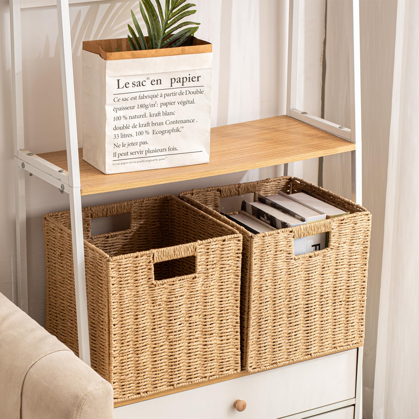 ChubanCraft panier plié à plat compact pour rangement économe