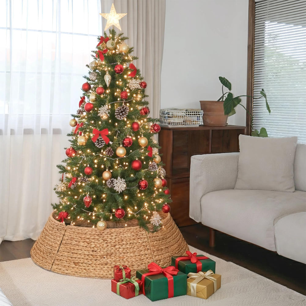 ChumDecor mise en scène salon Noël crée atmosphère farmhouse accueillante