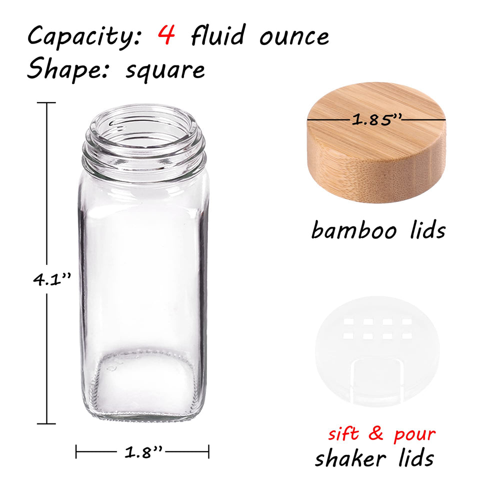 Churboro inserts doseurs deux voies pour saupoudrer ou verser facilement