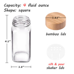 Churboro inserts doseurs deux voies pour saupoudrer ou verser facilement