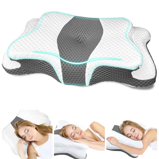 CHxxy face avant du coussin montrant le design ergonomique et soutien