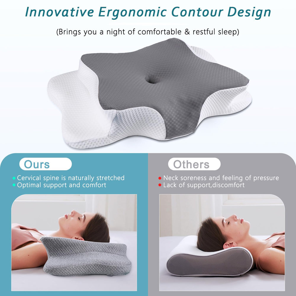 CHxxy oreiller à l'échelle montrant dimensions pour choix de taille