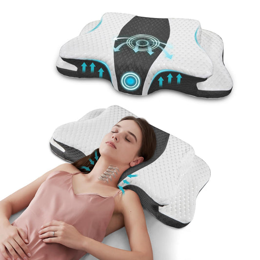 CHxxy oreiller face avant montrant contours ergonomiques et maintien