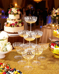 Ciaell ensemble de 12 verres pour service coordonné d'événements