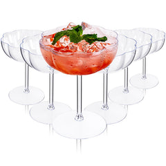 Ciaell verre martini frontal montrant élégance et durabilité