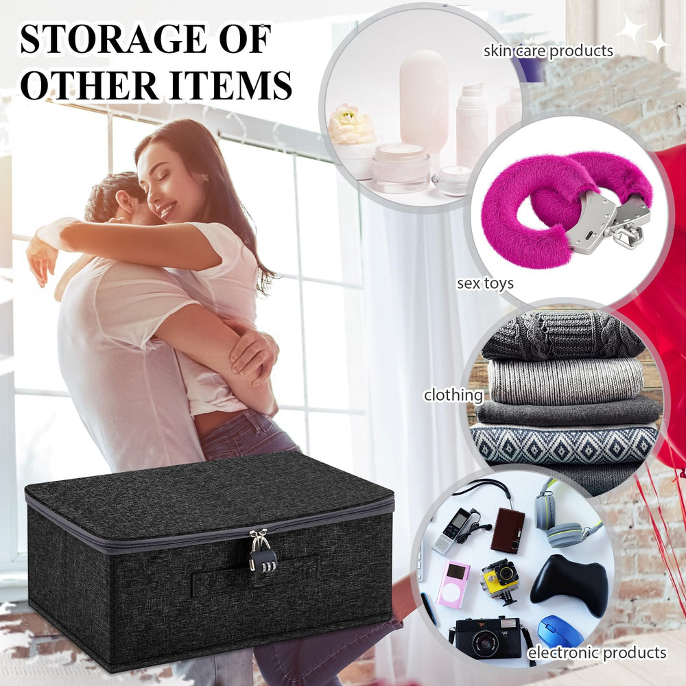 Cinnvoice coffret rangé dans une coiffeuse, gain de place discret