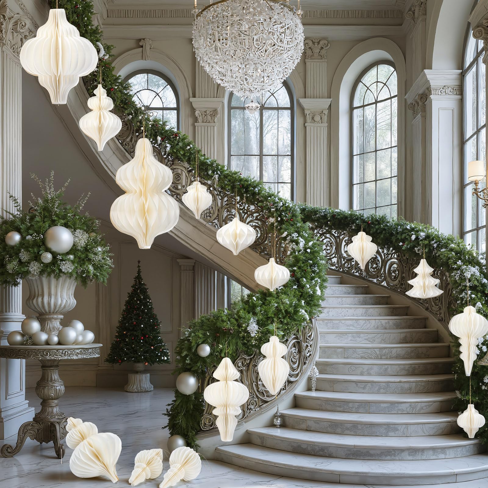 Cinnvoice ensemble plié pour rangement compact, réutilisable saison après saison