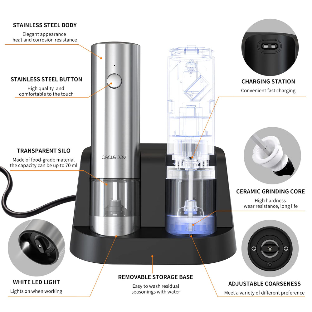 CIRCLE JOY bouton métallique ergonomique pour activation sans effort
