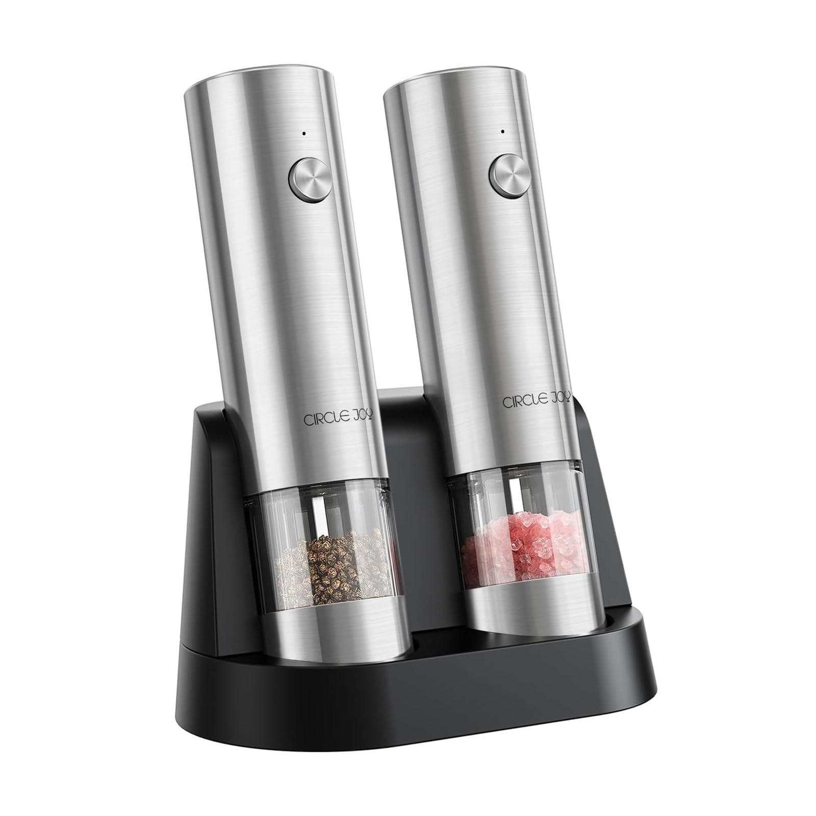 CIRCLE JOY duo de moulins face montrant design élégant et praticité