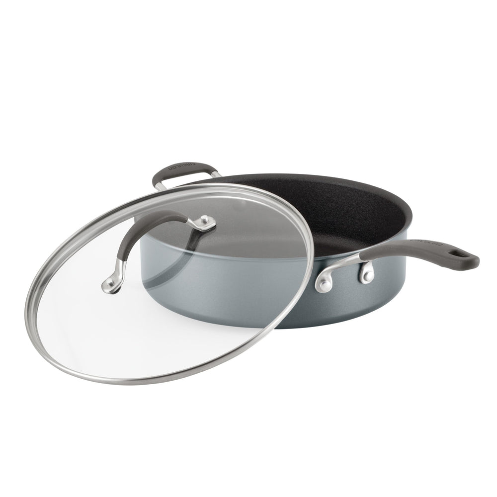 Circulon comparaison d’échelle 5‑quart montrant capacité pour plats familiaux