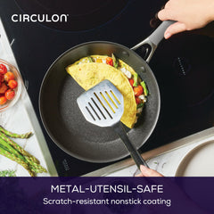 Circulon fond acier épais compatible induction pour chauffe uniforme