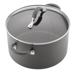 Circulon Radiance couvercle en verre trempé scellant la chaleur et laissant voir la cuisson