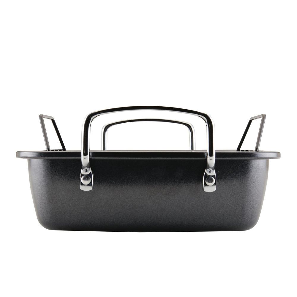 Circulon gros plan sur la grille amovible illustrant une cuisson uniforme