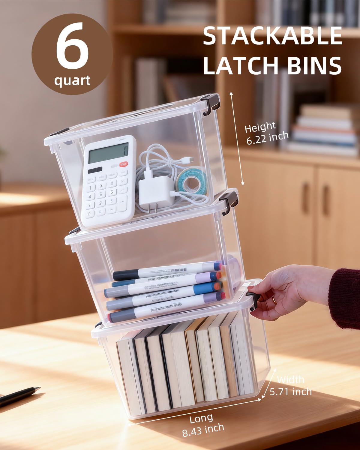 Citylife transparence du bac permettant d’identifier le contenu rapidement