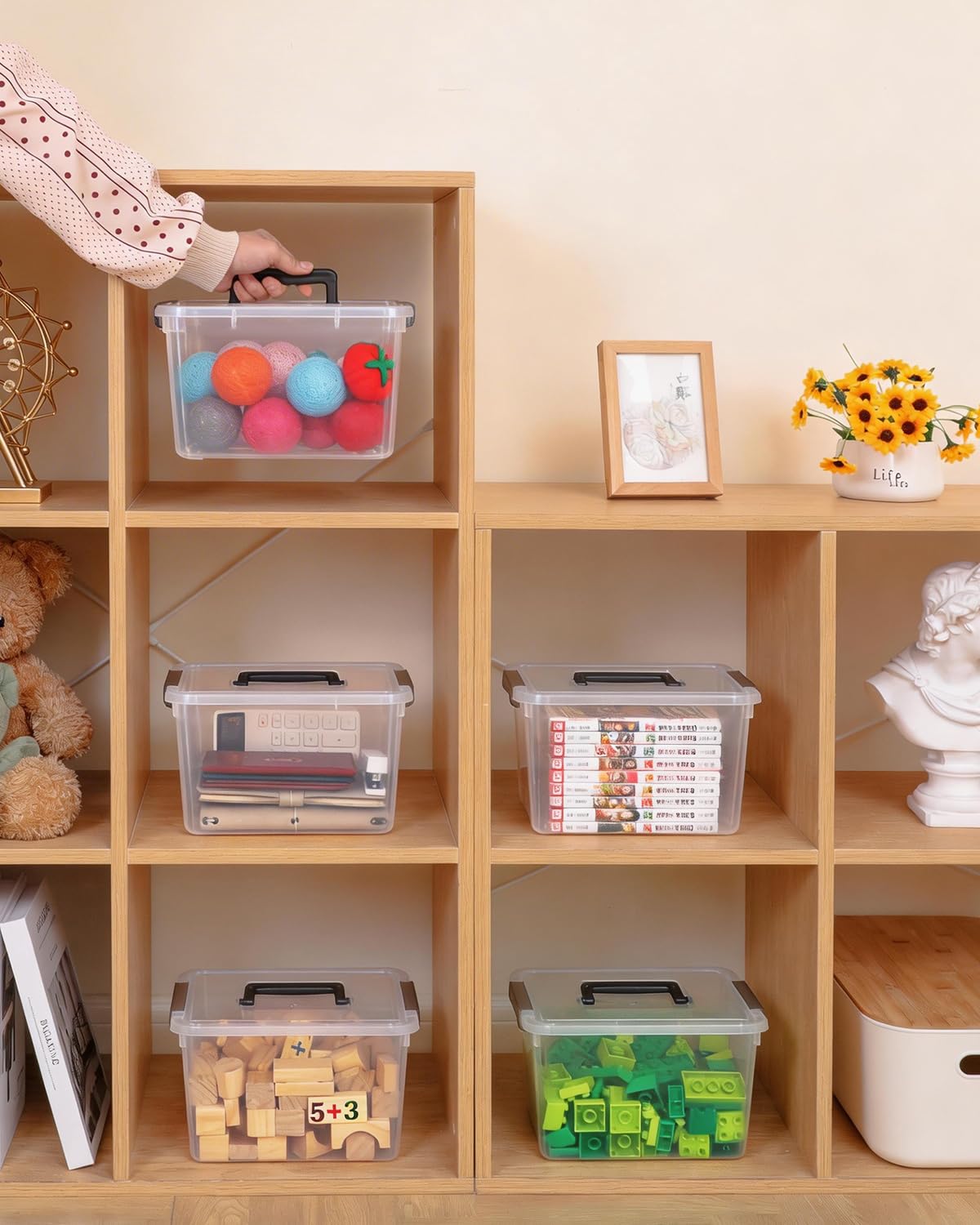 Citylife boîte utilisée dans un atelier pour ranger fournitures créatives