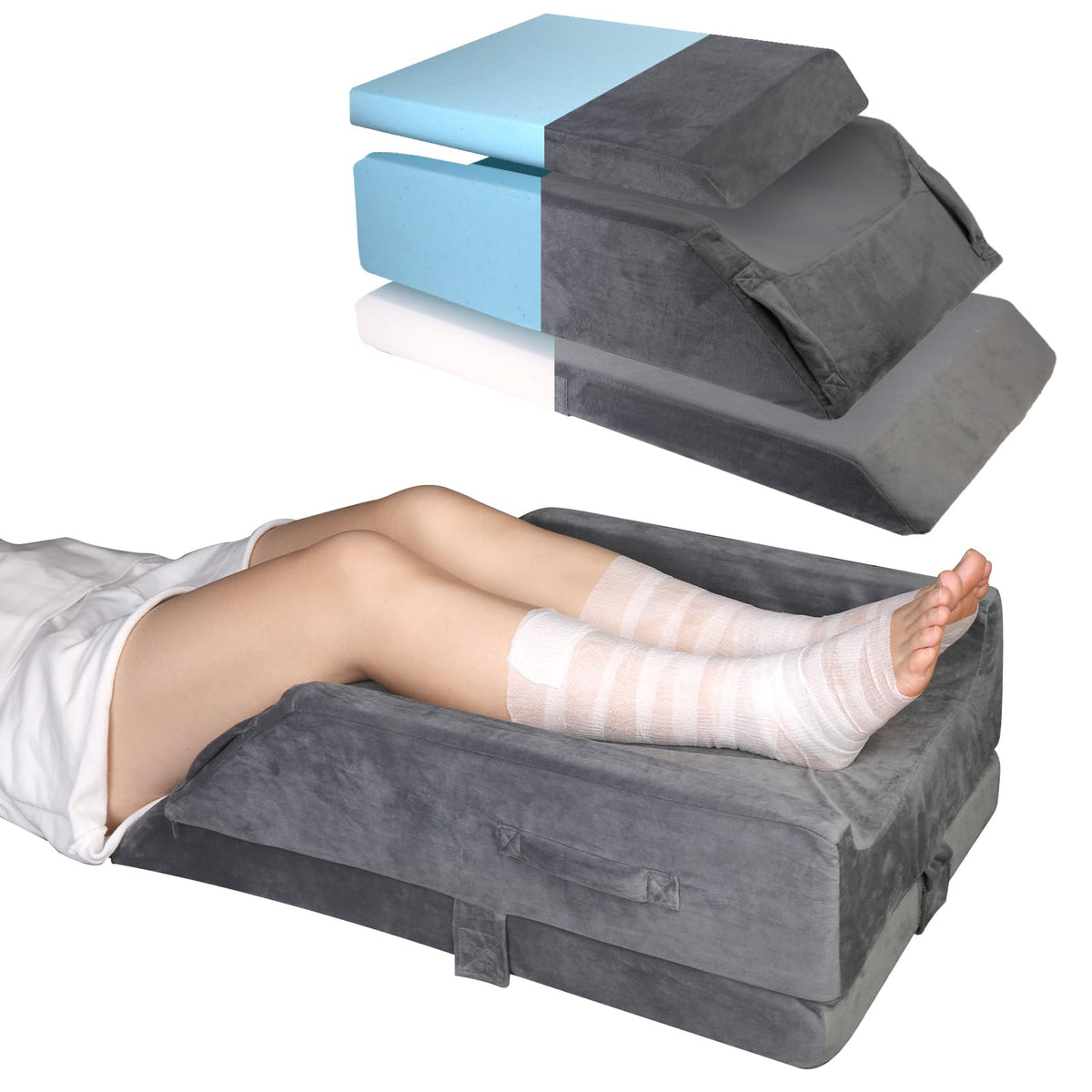 CIVJET vue avant du coussin montrant maintien stable et design large