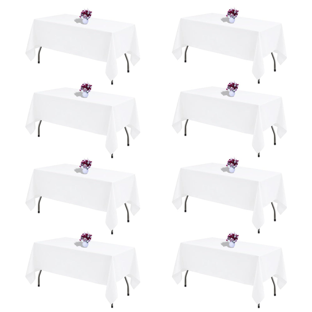 CKIKU nappe rectangulaire vue avant, finition nette et protection de table