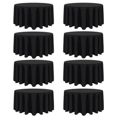 CKIKU nappe ronde pack avant montrant le lot économique et protection table