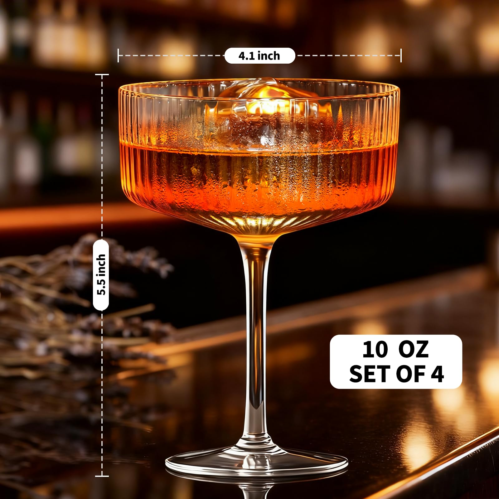 CL FUN coupe servie avec dessert, présentation raffinée pour cérémonie