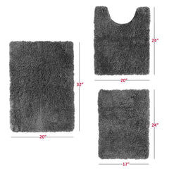Clara Clark gros plan fibres shaggy montrant douceur et capacité d'absorption