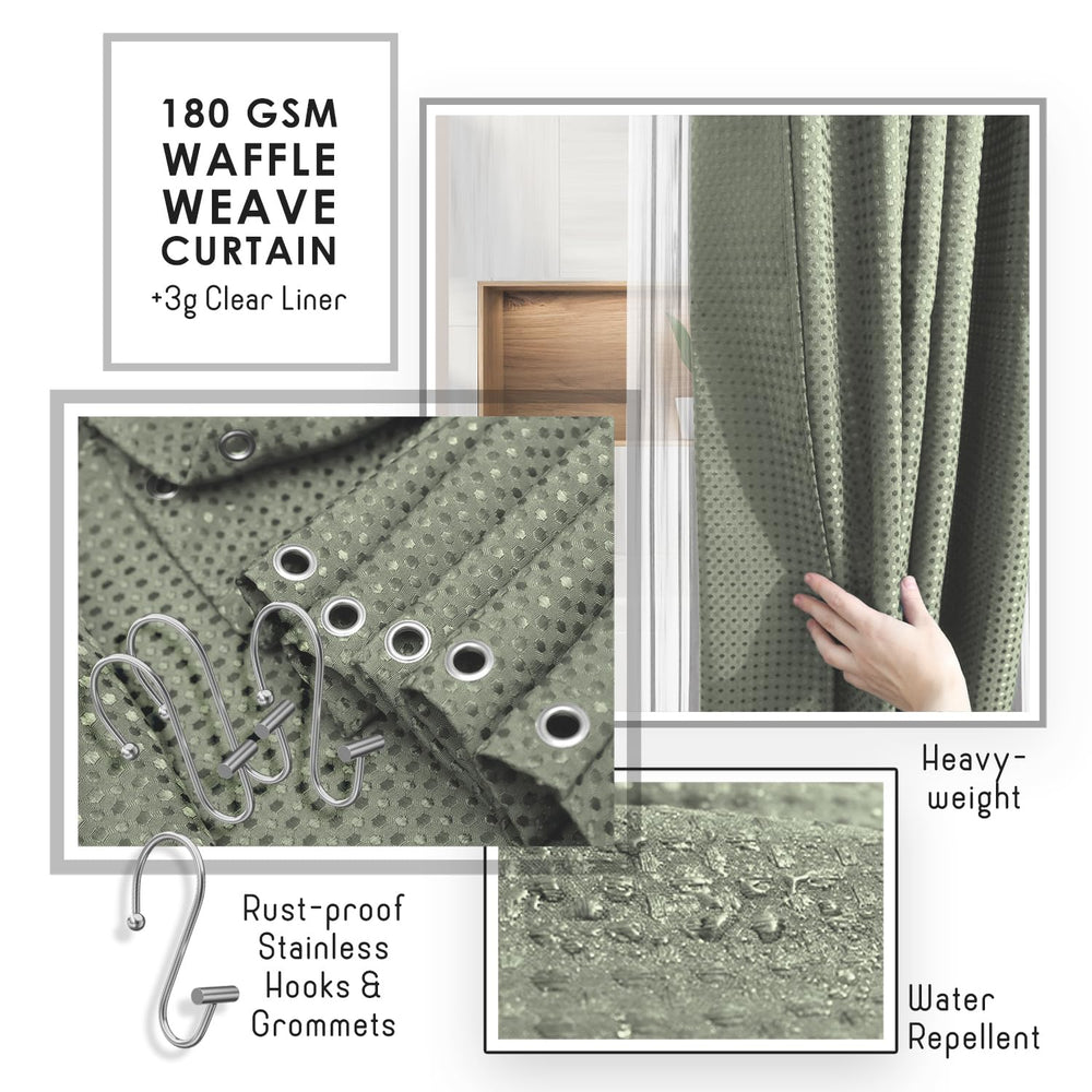 Clara Clark tapis grand et petit chenille confort absorbant et antidérapant