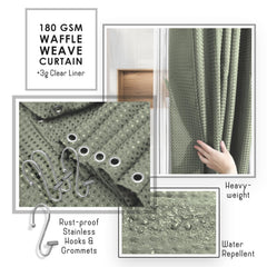 Clara Clark tapis grand et petit chenille confort absorbant et antidérapant