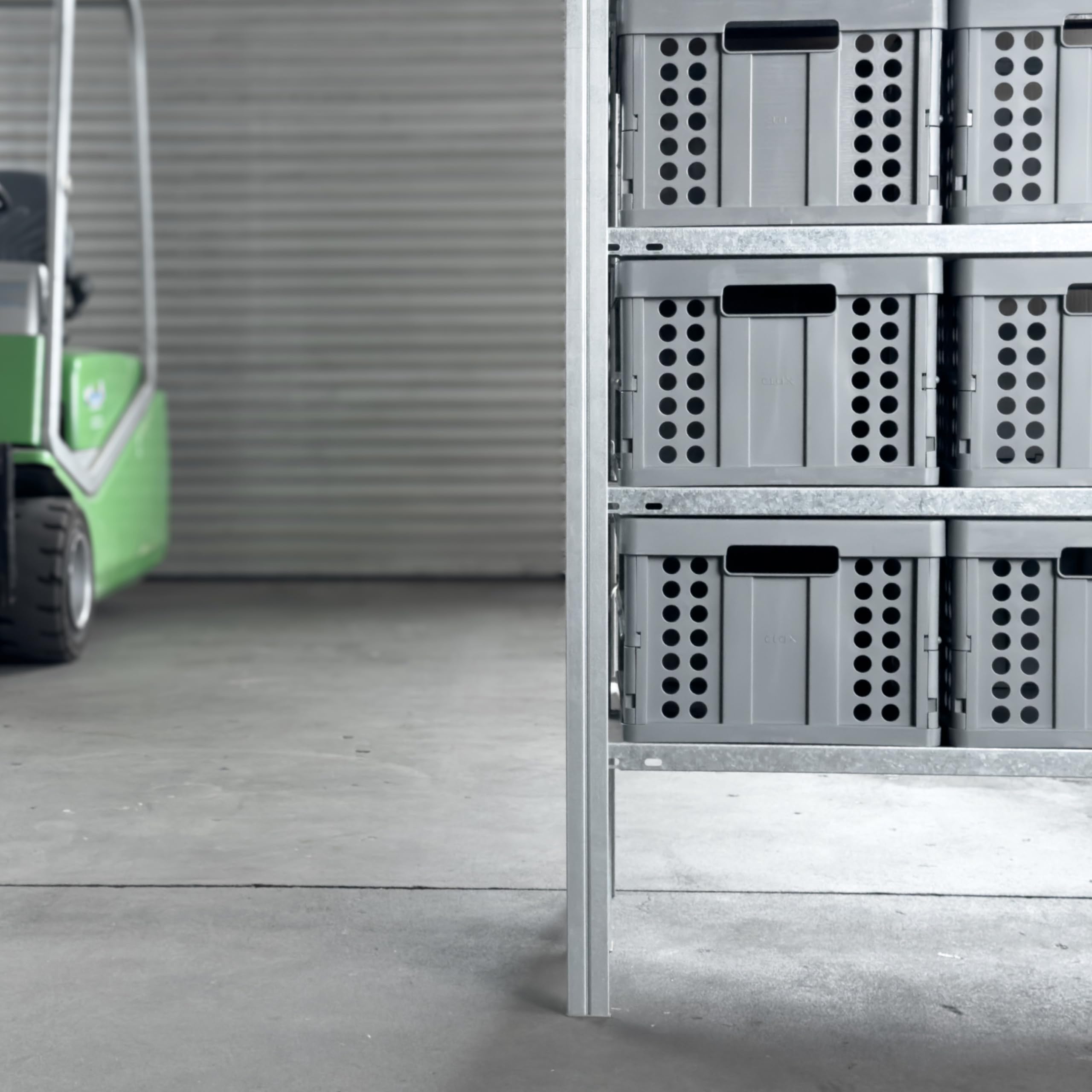 Clax crate étiquette Made in Germany attestant qualité et fabrication