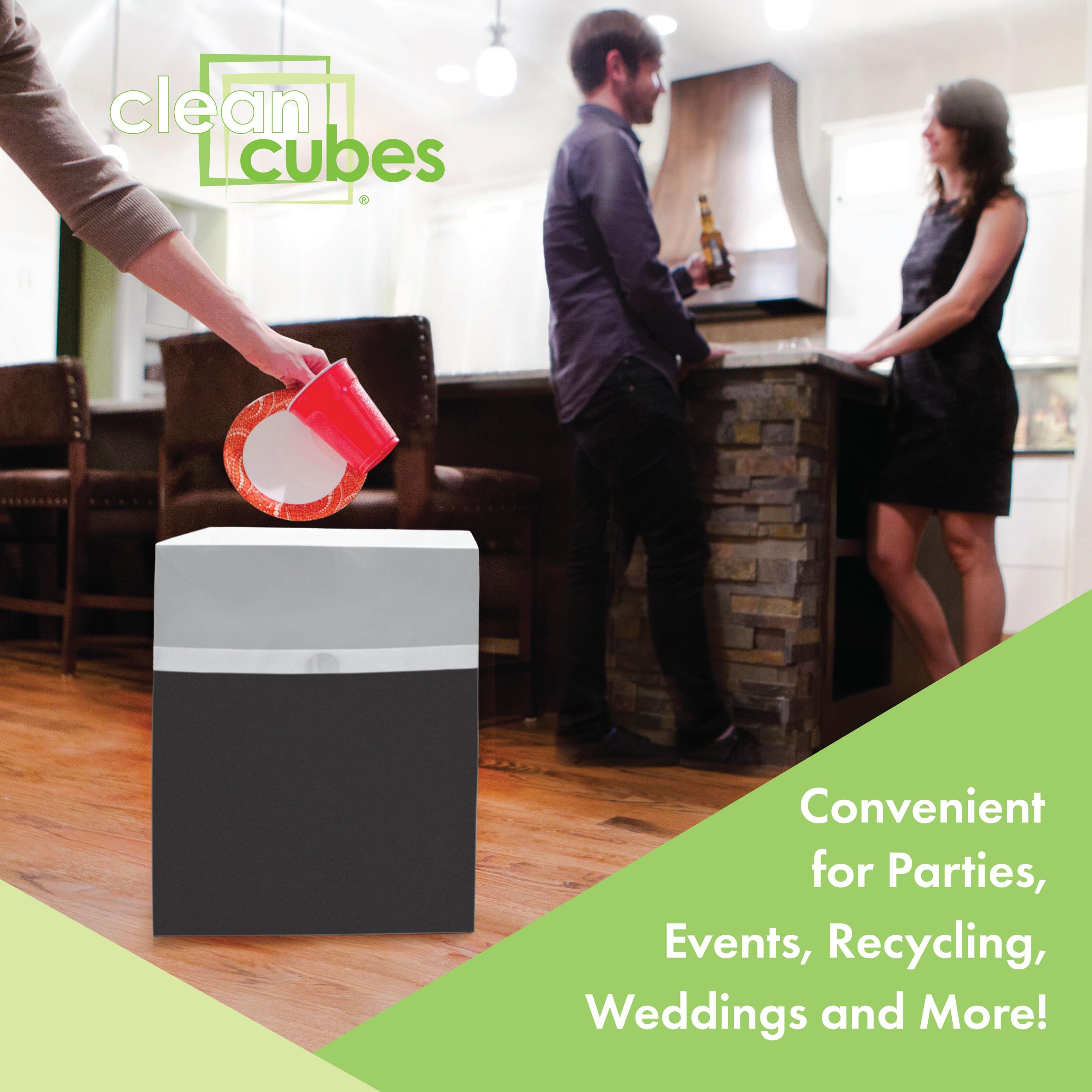 Clean Cubes gros plan sur l'armature métallique garantissant maintien
