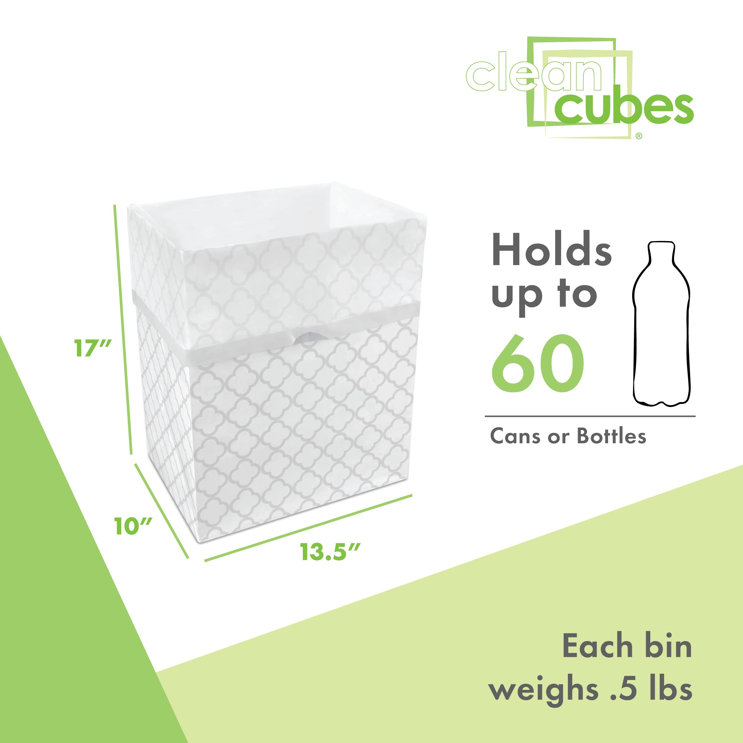 Clean Cubes comparaison d'échelle avec objet du quotidien pour évaluer capacité