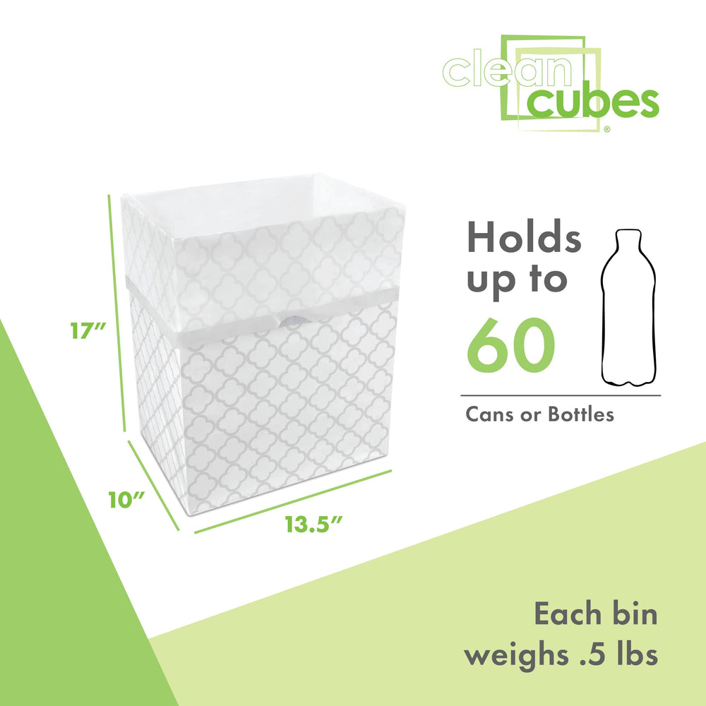 Clean Cubes comparaison d'échelle avec objet du quotidien pour évaluer capacité