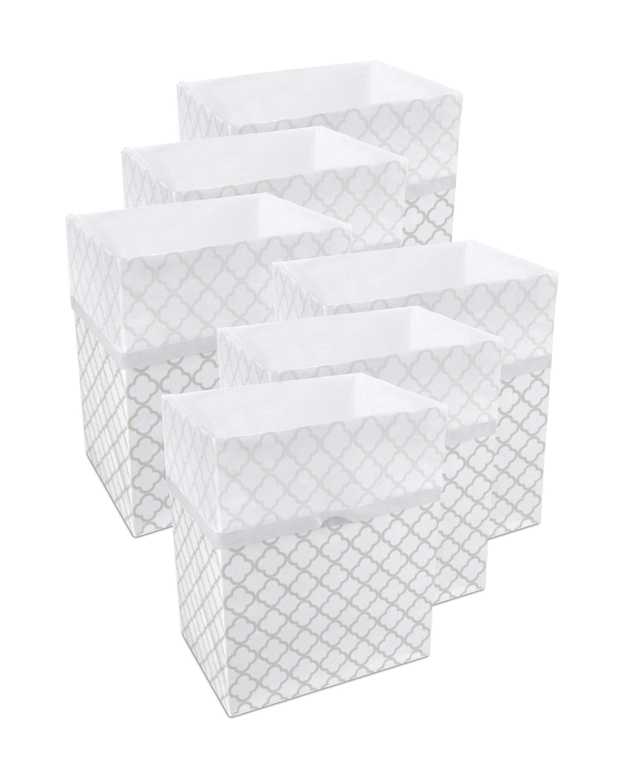 Clean Cubes vue avant du pack de six montrant design propre et gain de place