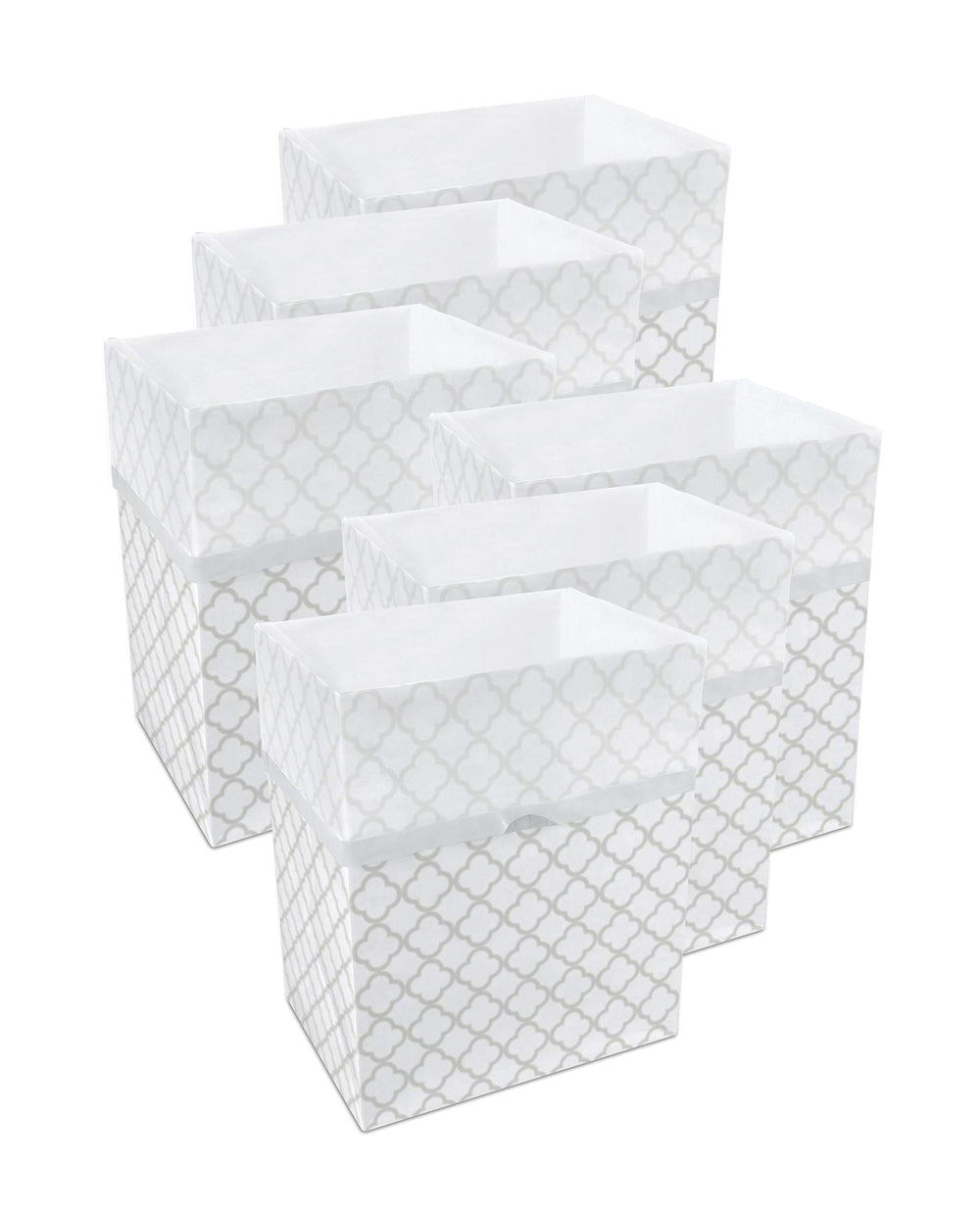 Clean Cubes vue avant du pack de six montrant design propre et gain de place
