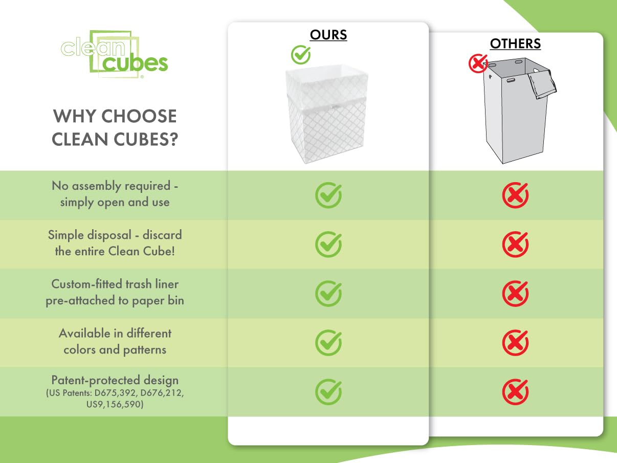 Clean Cubes mis en scène dans un jardin élégant offrant solution discrète