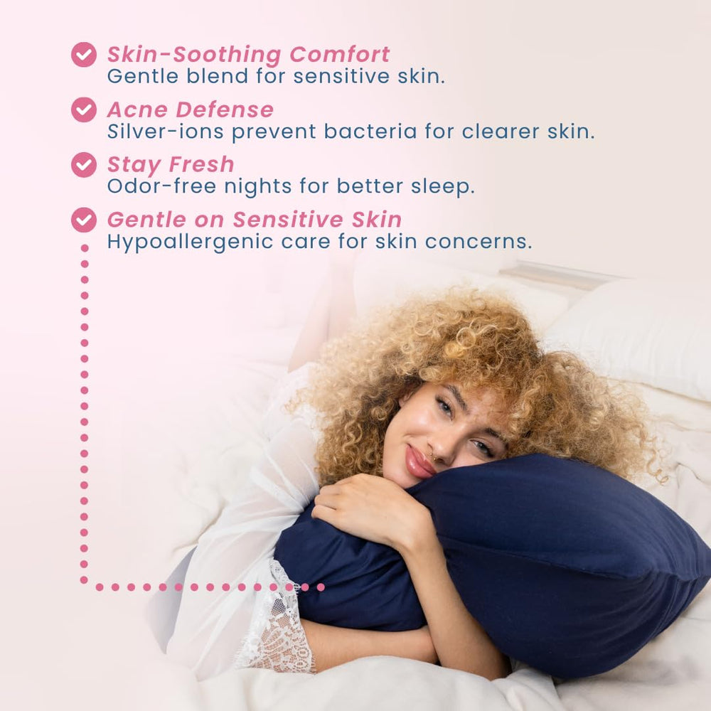 Clean Skin Club taie en usage sur oreiller réduisant frottement et confort