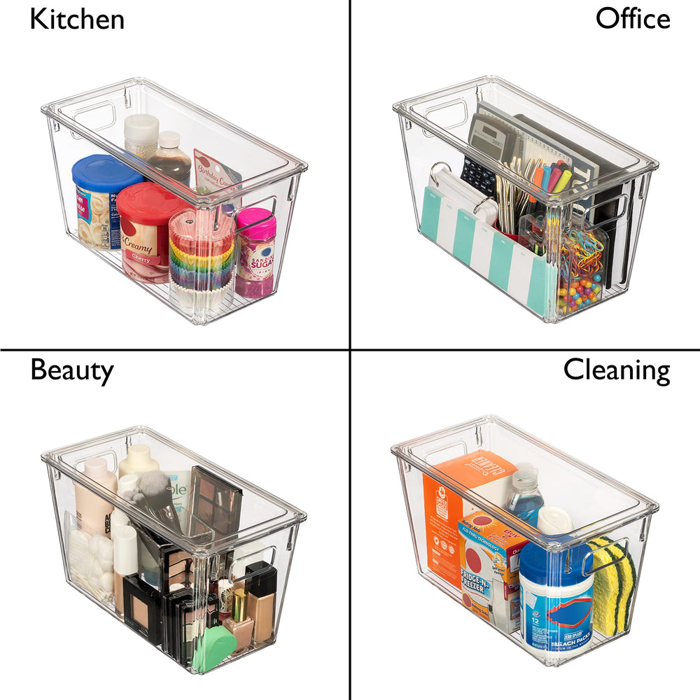 ClearSpace bac rempli d'aliments sec, visibilité et tri rapide