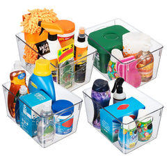 ClearSpace texture plastique transparent sans BPA offrant visibilité et durabilité