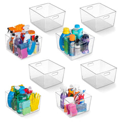 ClearSpace pack 8 face avant montrant les bacs transparents et rangement clair