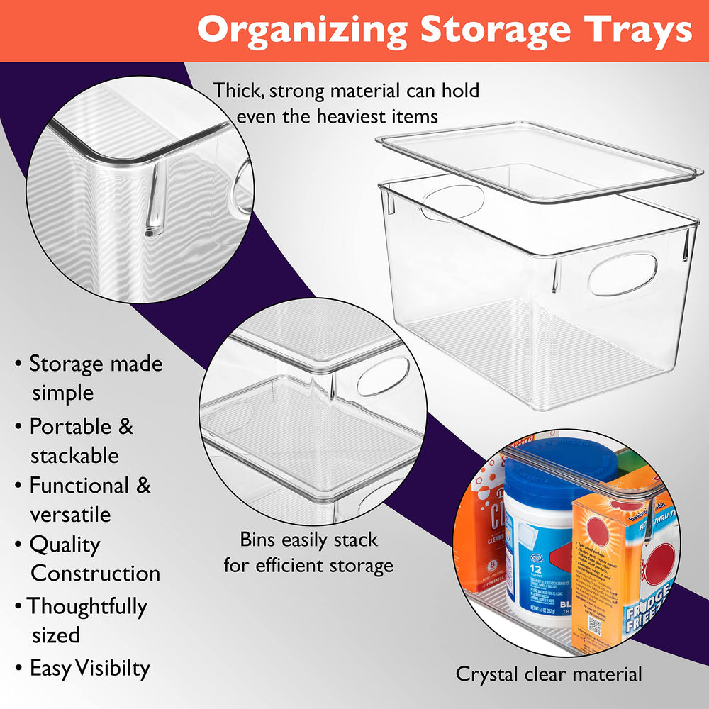 ClearSpace boîte en usage dans un frigo pour organisation et conservation pratique