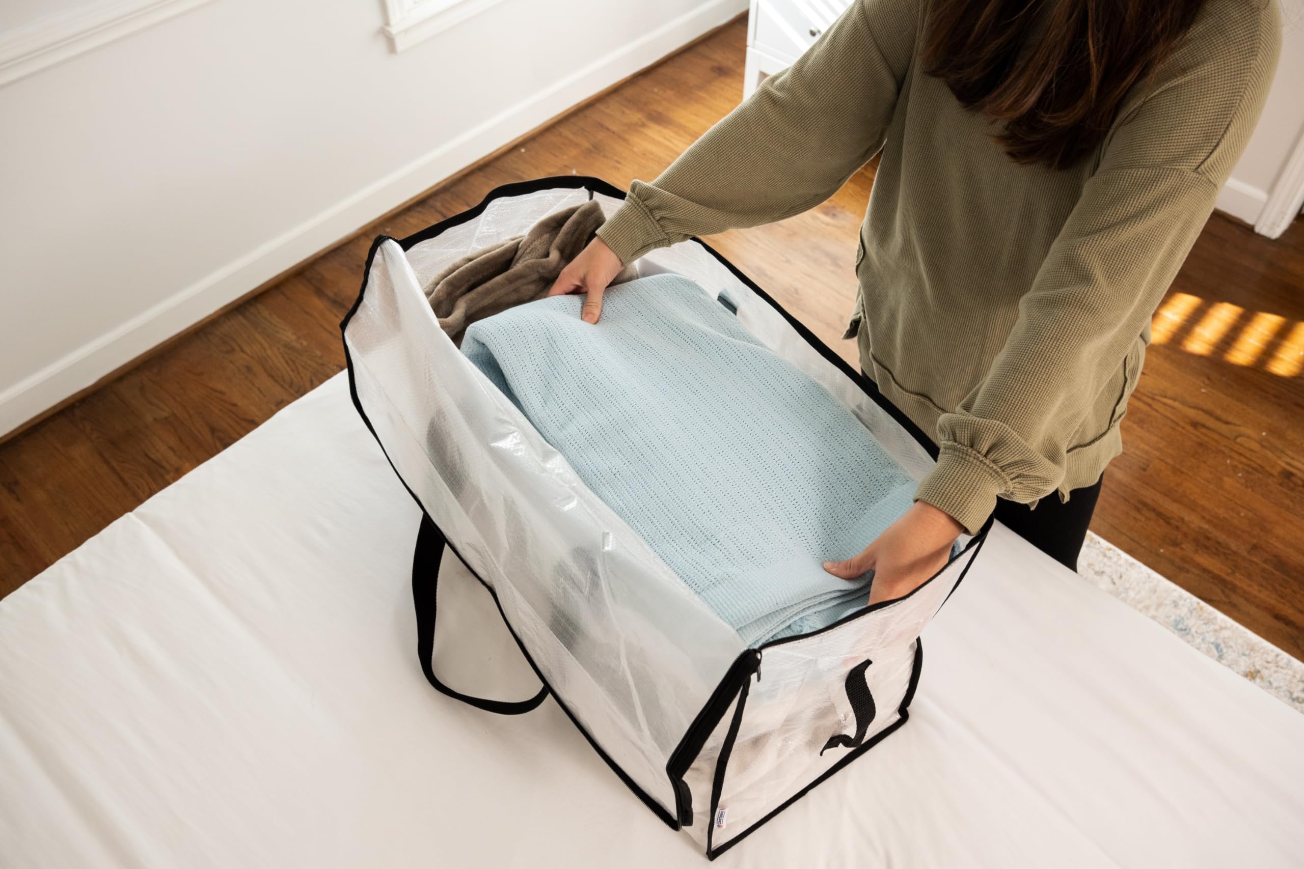 ClearSpace gros plan tissu tissé résistant offrant durabilité