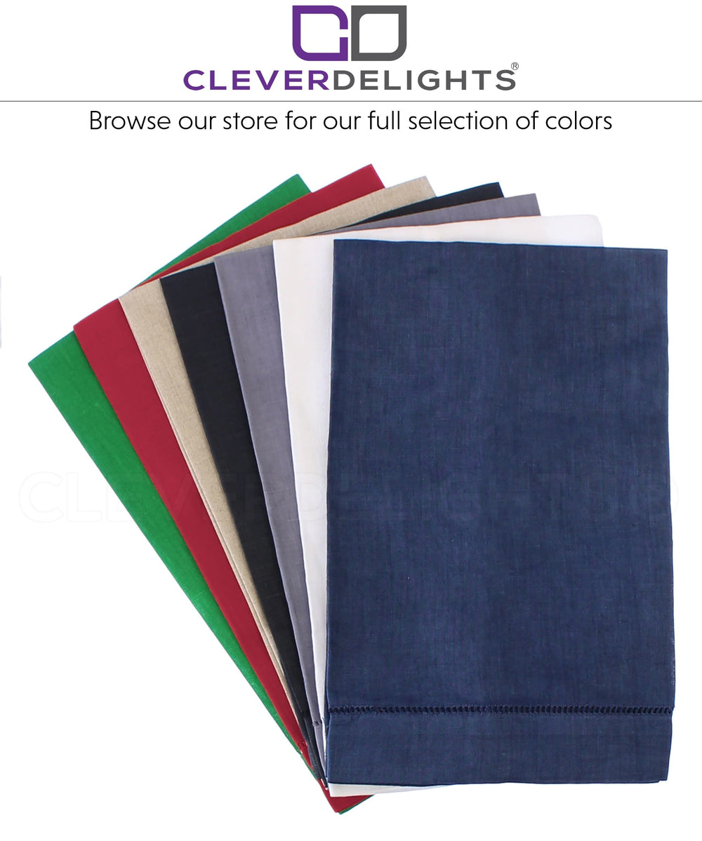 CleverDelights serviette tenue en main, montre le format pratique