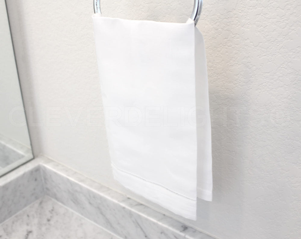 CleverDelights texture du mélange coton-lin visible, toucher durable