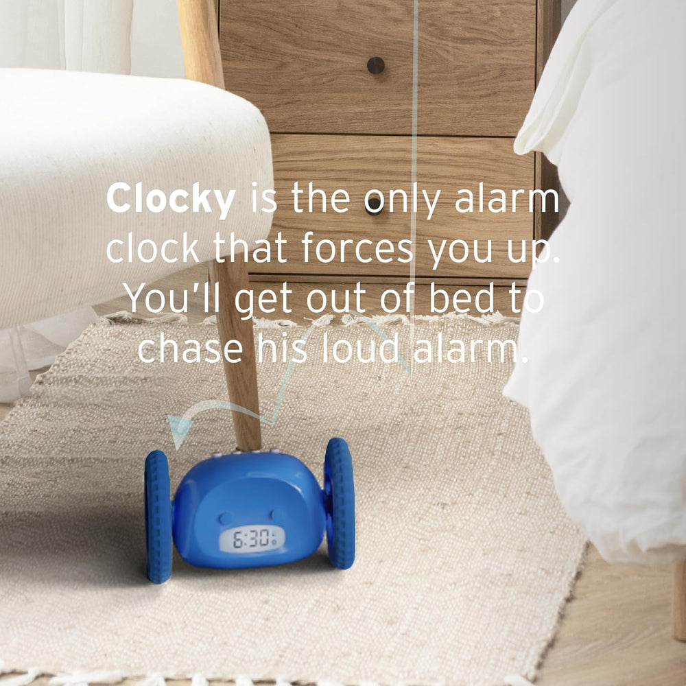CLOCKY détail des boutons de réglage pour une programmation simple
